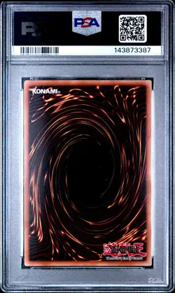 2002 YU-GI-OH! LOB-LEGEND OF BLUE EYES WHITE DRAGON #007 CELTIC GUARDIAN PSA 8 - Image 2