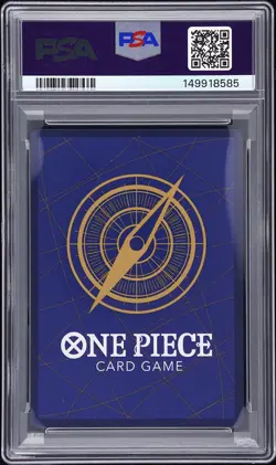 2025 ONE PIECE JAPANESE RED MANGA ALTERNATE ART OP13-118 MONKEY D. LUFFY PSA 10 - Image 2