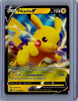 Pikachu V - Holo Promo SWSH: Sword & Shield Promo Cards SWSH061 NM - Image 1