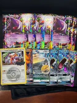 Pokemon JUMBO - 12 card LOT - Gengar, charizard, snorlax, gyarados, + more - Image 1
