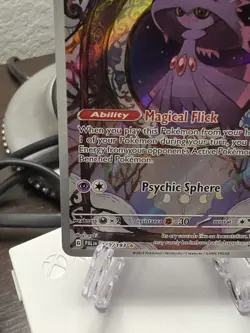 Pokemon TCG Mismagius 212/193 SV02: Paldea Evolved Illustration Rare Card NM - Image 4