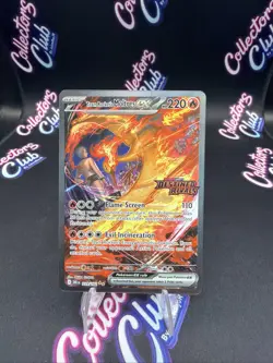 Team Rockets Moltres Stamped Destined Rivals Promo Card 229/182 NM - Image 1