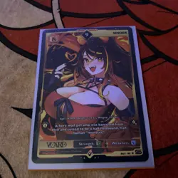 VCard TCG Rising Stars Sinder Rare Holo 9 1st First Edition Card Gamersupps - Image 1