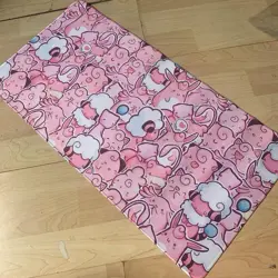 Pink Fairy Pokemon Rubber Playmat Play Mat For Tcg Trading Card Game Mouse Pad - Image 1