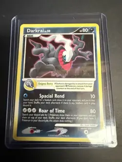Vintage Darkrai DP24 Diamond and Pearl Holo Card Near Mint Condition 2008 - Image 1