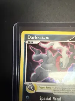 Vintage Darkrai DP24 Diamond and Pearl Holo Card Near Mint Condition 2008 - Image 2