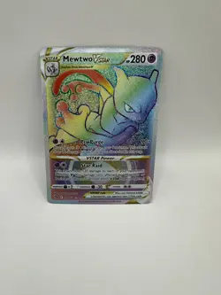 Pokemon Go Mewtwo VSTAR Holo Card 79/78 NM Condition Prefect! Free Shipping - Image 1