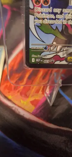 Pokemon TCG Mega-Charizard x EX Black Star Promo 023 Holo Card NM - Image 5