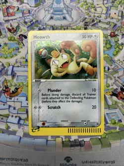 Meowth 013 Holo Rare Nintendo Black Star Promo Pokemon Card - Image 1