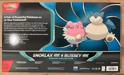 Pokemon Trading Card Game Snorlax ex and Blissey ex Special Collection Box - Image 2