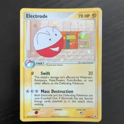 Pokemon TCG Electrode Holo Card Hidden Legends 2004 5/101 Near Mint - Image 1
