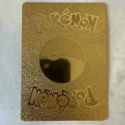 Pokemon Charizard VMAX 330hp Gigantamax Gold Foil Fan Art Collector Card TCG - Image 2