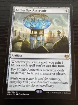 Aetherflux Reservoir - Kaladesh Magic the Gathering MTG - Image 1