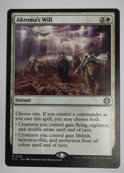 Akroma's Will Commander: The Lost Caverns of Ixalan - Image 1