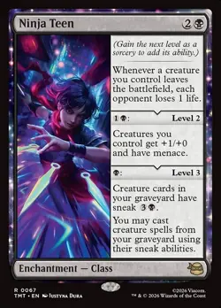 Magic: The Gathering: Ninja Teen - TMT #67 FOIL - Image 1