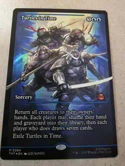 Turtles in Time- Foil (Showcase) Teenage Mutant Ninja Turtles - Mtg - Image 1