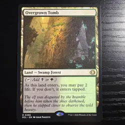 Overgrown Tomb Rare Regular Lorwyn Eclipsed #266 NM - Image 1