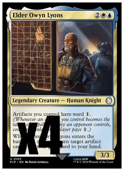 MTG | Elder Owyn Lyons (x4 Playset) | (NM) Universes Beyond: Fallout - Image 1
