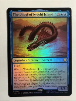 The Unagi of Kyoshi Island Avatar: The Last Airbender Foil - Image 1