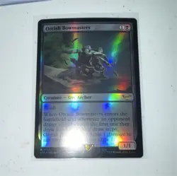Magic: The Gathering Orcish Bowmasters 554 Universes Beyond Rare Foil Showcase - Image 1