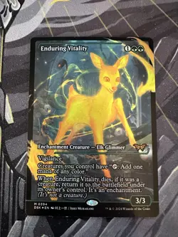 Enduring Vitality (Showcase) Duskmourn: House of Horror Foil - Image 1