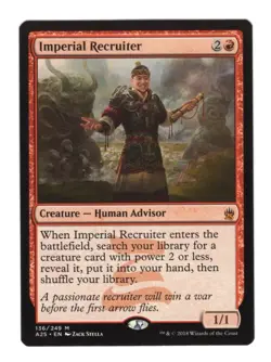 Imperial Recruiter - Masters 25 - M25 - Near Mint - MTG - Image 1