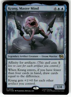 Krang, Master Mind 43 NM Foil MTG TMT Magic - Image 1