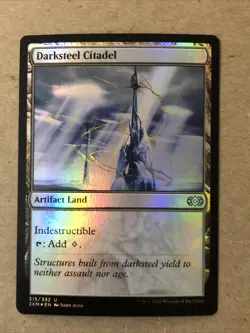 Darksteel Citadel Foil X1 Double Masters NM Cond See Pics Front Back - Image 1