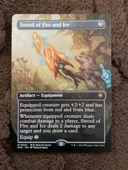 Wizards of the Coast Sword of Fire and Ice Artifact Equipment Special Guest 0062 - Image 1