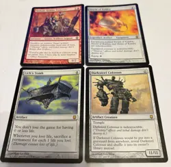 MTG Magic Darksteel rares - Colossus, Lich's Tomb et al - NM, NP - Image 1