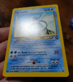 Articuno 48 Black Star Promo WOTC Pokemon League Pokemon Card VLP - Image 3