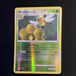 Vespiquen 39/130 Reverse Holo Rare Diamond and Pearl Pokemon Card - Image 1