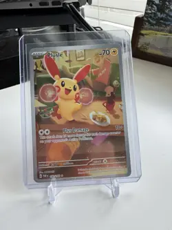 Plusle Paradox Rift Holo Illustration Rare Pokemon TCG Card 193/182 - Image 3
