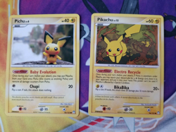 Pokemon - Pikachu Pichu LOT - 93/123 94/123 - Mysterious Treasures - 2007 - NM - Image 1