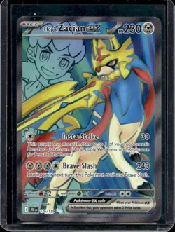 2025 Pokemon Journey Together Hop's Zacian ex #176/159 - Image 1