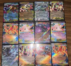 Pokemon Double Rare EX Lot of 12 Cards - Image 1
