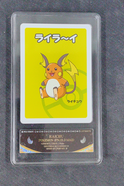 2019 Pokemon Raichu Playing Card Japanese Old Maid PCG 10 - Image 1