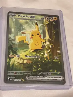 Pokemon TCG Ascended Heroes #276/217 Pikachu EX Special Illustration Rare - Image 1