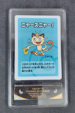 2019 Pokemon Meowth Playing Card Japanese Old Maid PCG 10 - Image 1