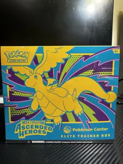 Pokemon Center Ascended Heroes Elite Trainer Box *WHITE SPOT* - Image 1