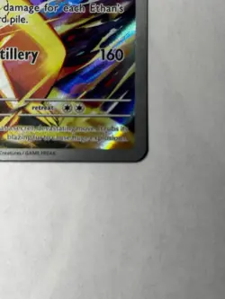 Ethan's Typhlosion Pokemon TCG Sv10 Destined Rivals Illustration Rare Holo 190/… - Image 2