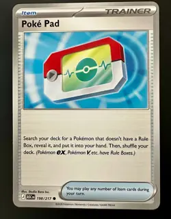 TRAINER - Poke Pad (198/217) ~ Mint/NM Ascended Heroes 2026 Non-Holo Pokemon TCG - Image 1