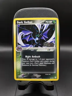2004 Pokemon Dark Golbat 34/109 EX Team Rocket Returns Reverse Holo NM - Image 1