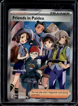 2025 Pokemon Prismatic Evolutions Friends in Paldea Ultra Rare #137/131 - Image 1