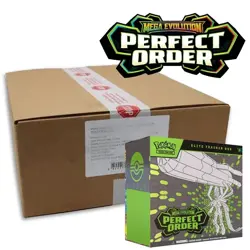 POKEMON TCG MEGA EVOLUTIONS PERFECT ORDER ELITE TRAINER BOX SEALED 10 ETB CASE - Image 1