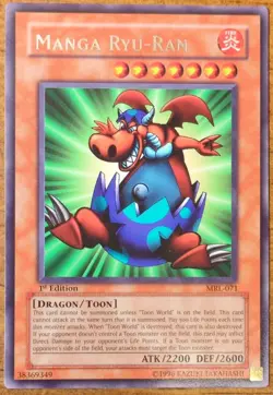 Yu-Gi-Oh! Manga Ryu-Ran MRL-071 Magic Ruler 1st Edition Toon Konami English - Image 1