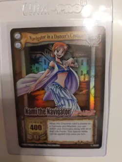 Bandai One Piece CCG Card Nami The Navigator In A Dancer's Costume Holo - Image 1