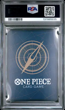 2025 ONE PIECE JPN PROMOS ONE PIECE MAGAZINE VOL.20 #014 MONKEY D. LUFFY PSA 10 - Image 2