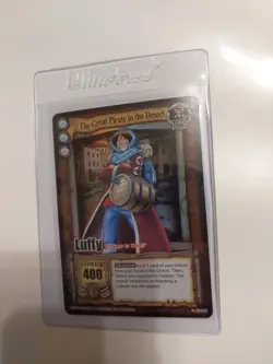 Bandai One Piece CCG Card Luffy The Great Pirate In The Desert Holo - Image 1