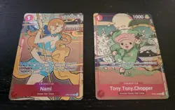 Tony Tony.Chopper ST01-006 & Nami OP01-016 English 1st Anniversary Set One Piece - Image 2